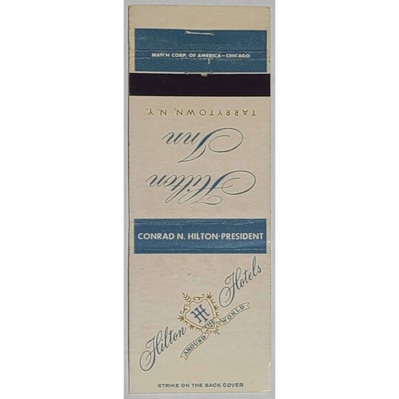 Match Corp. of America Other - Vintage Matchbook Cover Hilton Inn Tarrytown New York NY